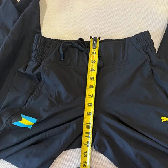 Y2K Black Puma‎ Track Pants (Medium) - Picture 7 of 11